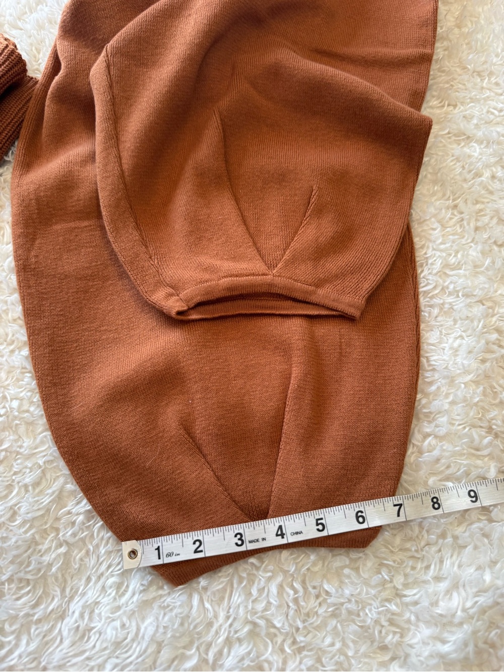 Pretty Garden Chic 100% Cotton Mock Neck Sweater & Jogger Matching Set Large NEW - Picture 8 of 12